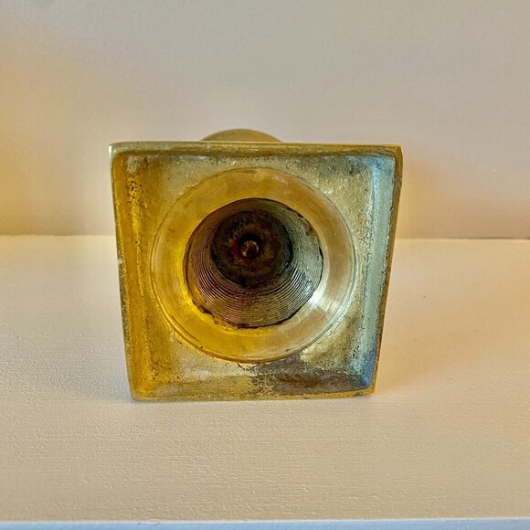 Vintage Brass Candlestick - Picture 4 of 4